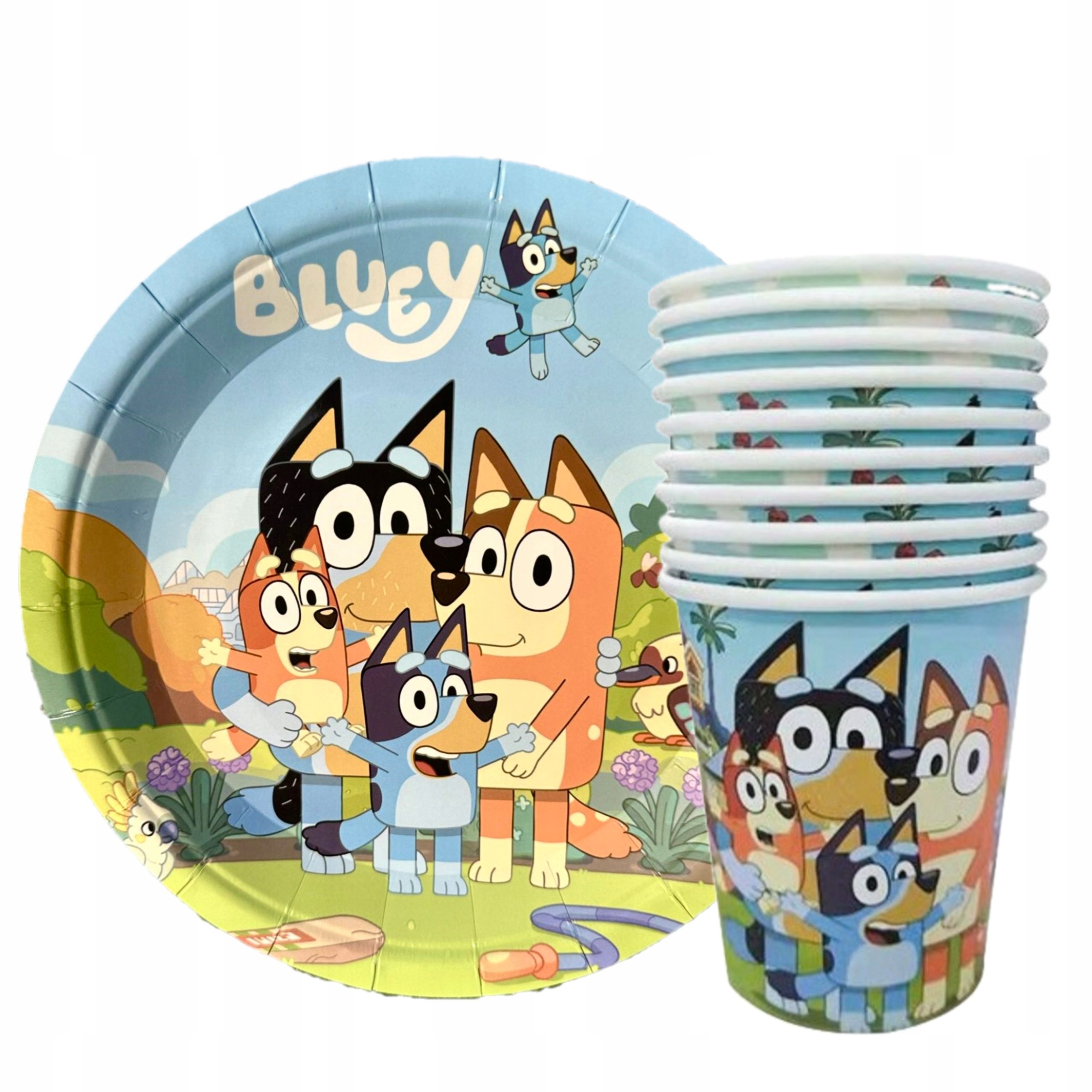  Saucers i cups roblox games paper set on your birthday 20 pcs.