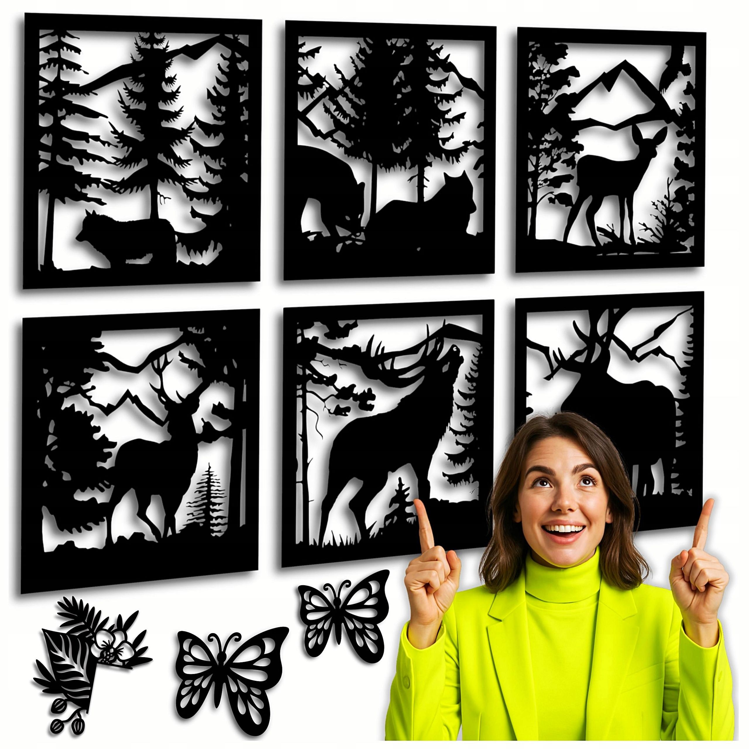  Openwork painting for the living room paintings on the wall wall decoration landscape gor