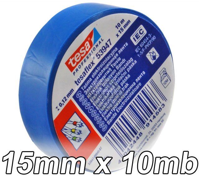  Elektriline isoleerlint 53988 19mm/20m tesa must värv