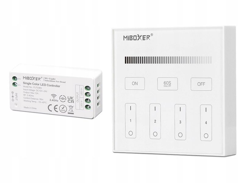  Wifi zonų valdiklis milight led fut035w | cct