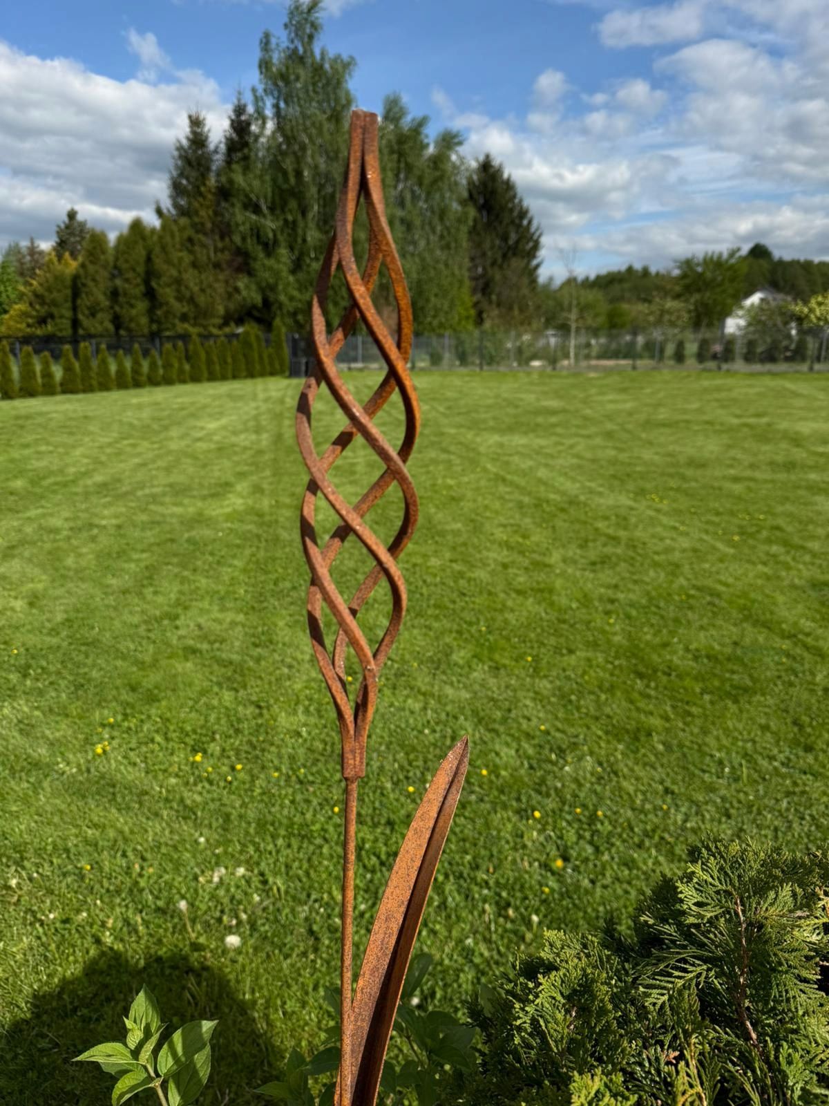  Adornment garden dragonfly rdzawa 3d corten rust sculpture discounts 90 cm