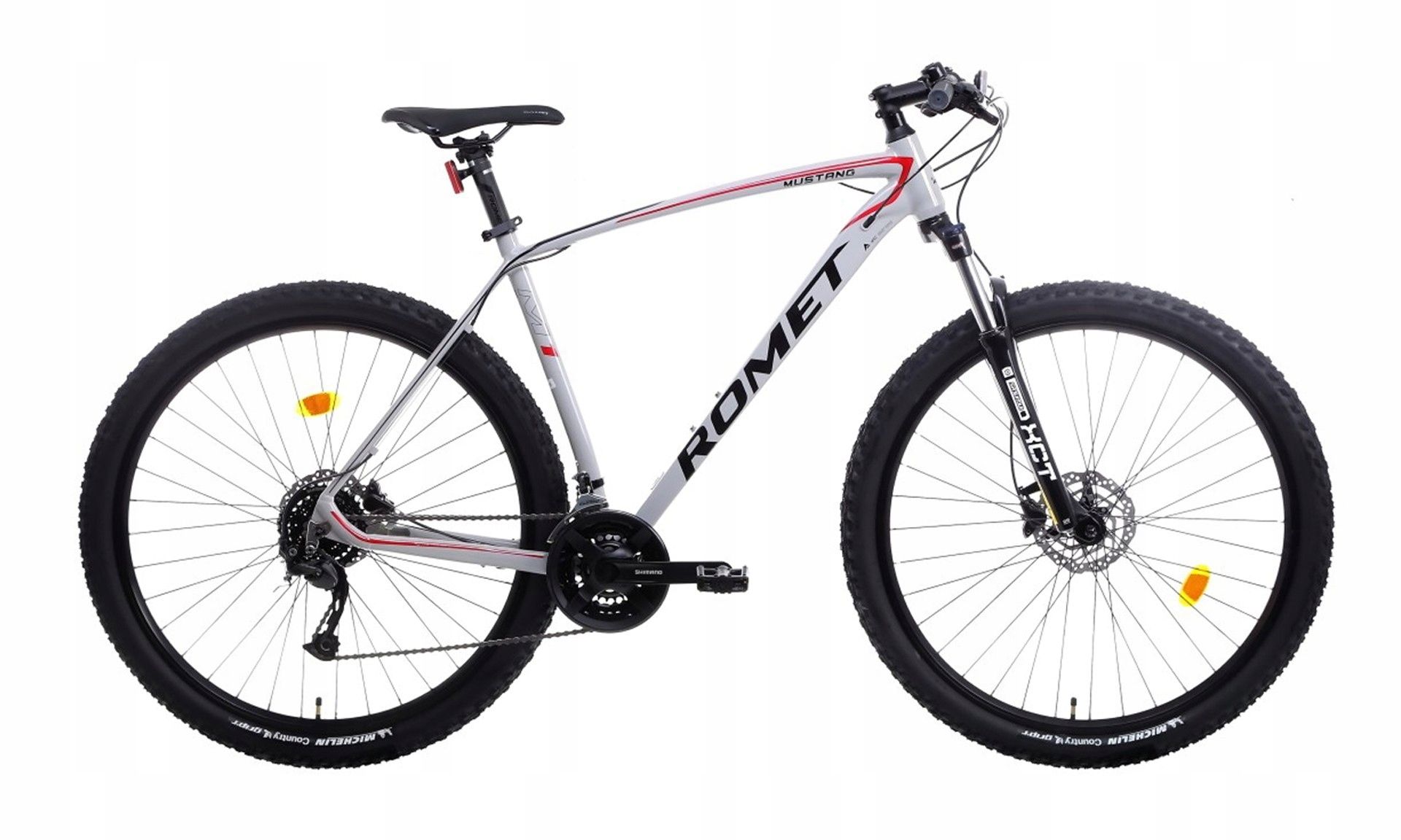  Dviratis mtb romet mustang m2 rėmas 21 colių kolo 29 " juodas