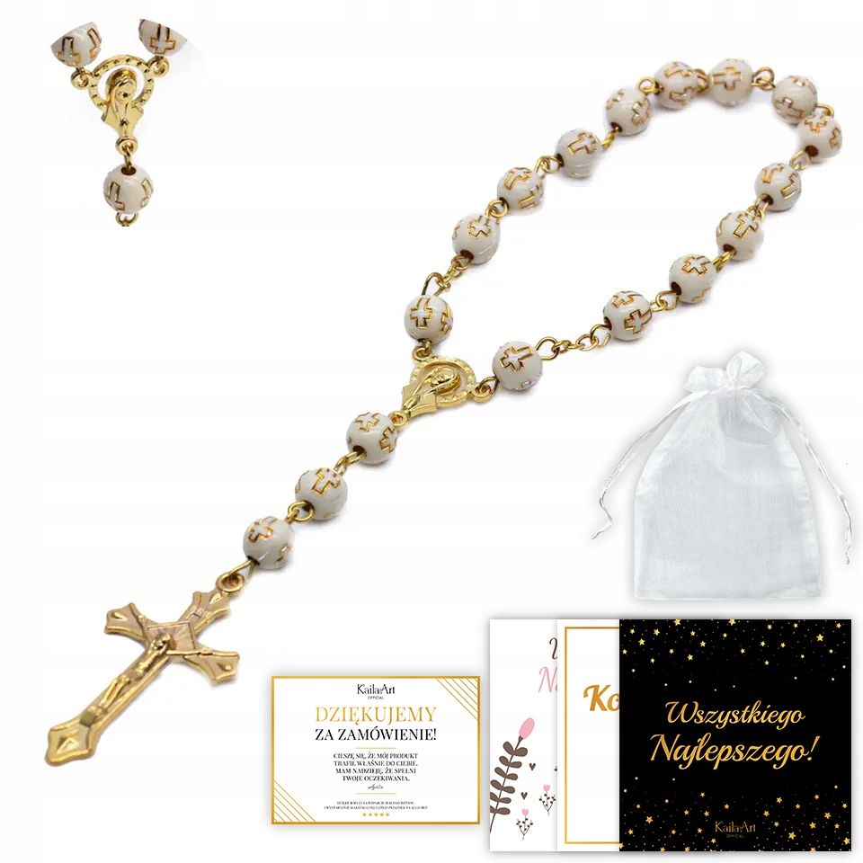 Rosary bracelet with crossword clue from natural stones cross agate dragoon