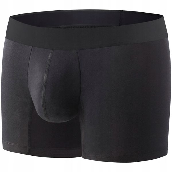  Comfyballs boxer long cotton black no show m