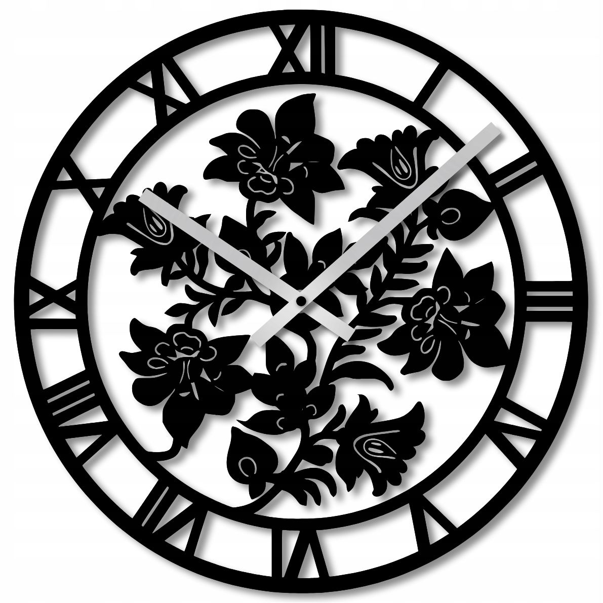  Wall clock 60 cm clock on the wall big clock openwork classic big numbers