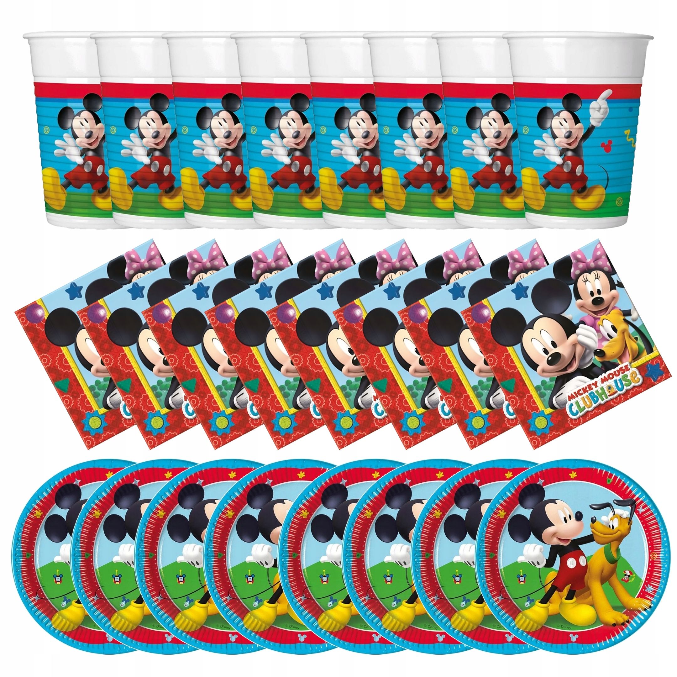 Set cups saucers napkins pixels game he games birthday 32el