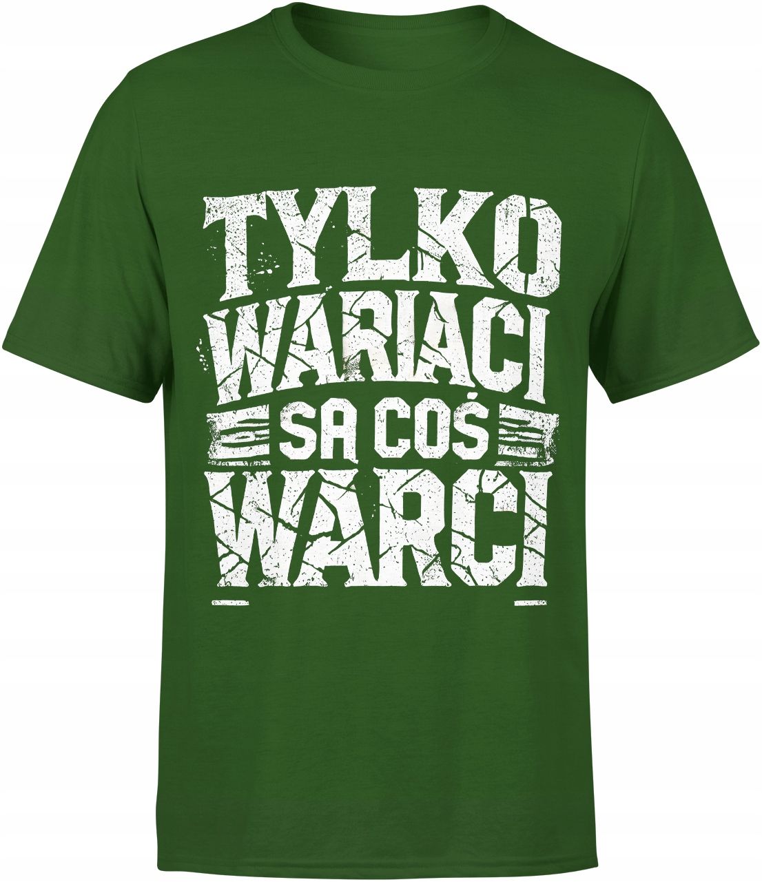  T-shirt nur wariaci sa etwas warci männlich mit aufdruck straßen streetwear s