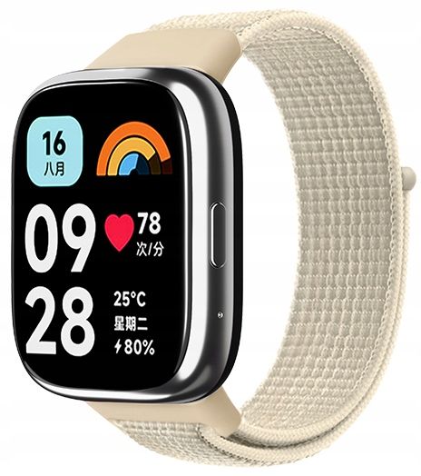  Strap bracelet nylon rabbitmob - xiaomi redmi watch 3 active | black