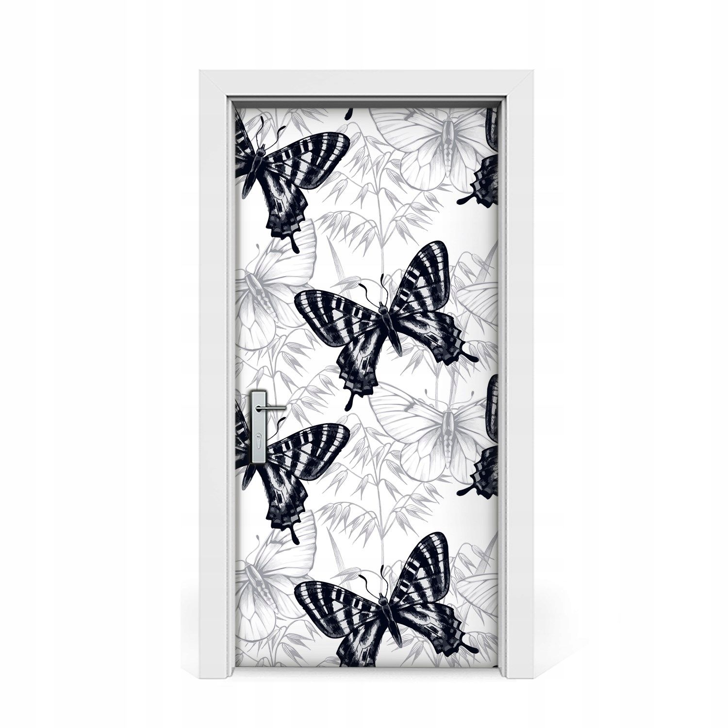  Photo wallpapers on the door banana leaves 95x205