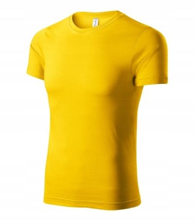  Vyriški marškinėliai medvilnė pažintys jersey peak p74 geltonas 2xl