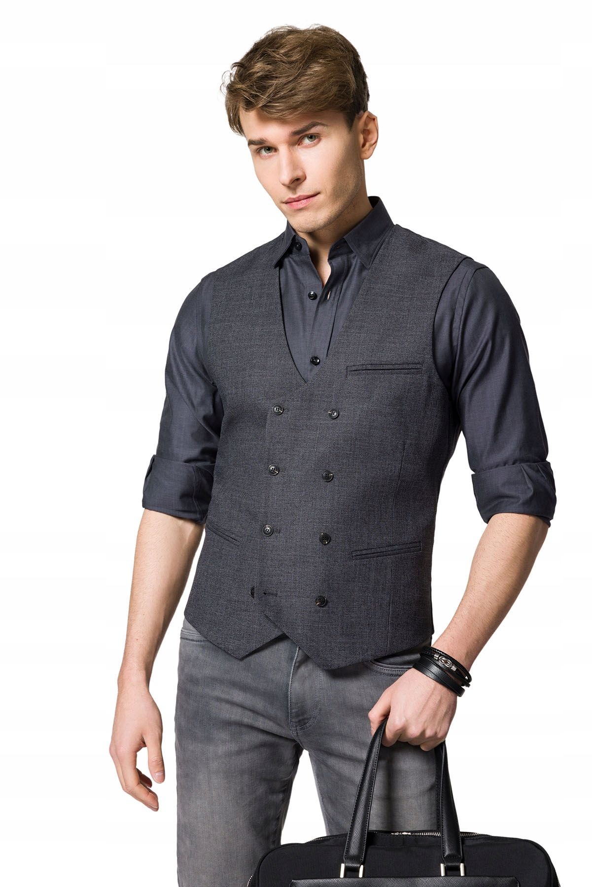  Meeste vest must värv pagani lancerto 2xl