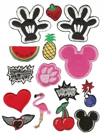  Patch gerät aufkleber auf kleidung patches sm stickerei bälle