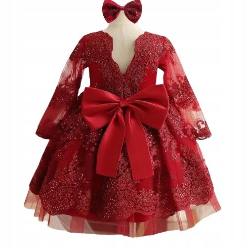 Charmant kleid bankett mit band i brokat - ideal auf hochzeit - 120