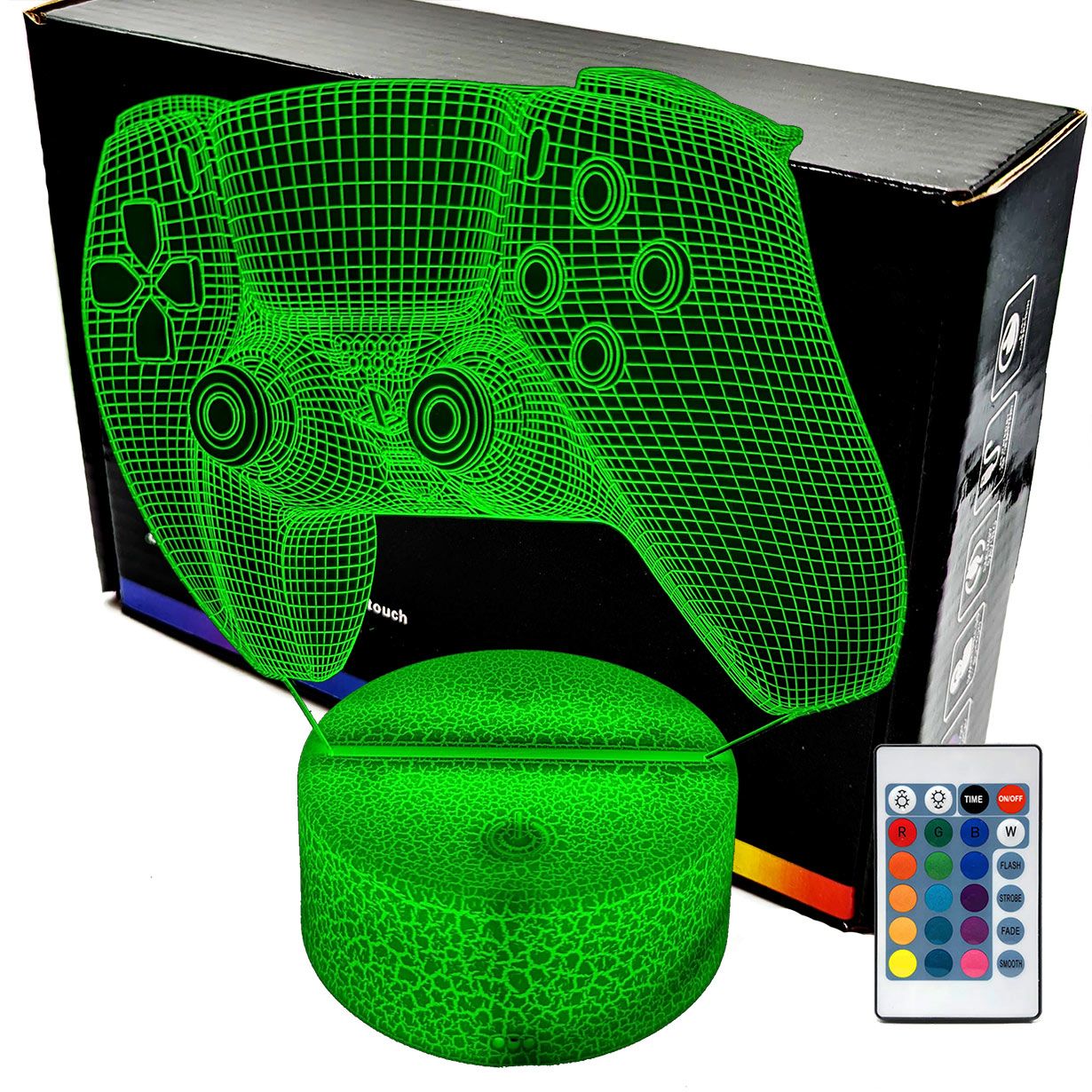  3d naktinė lemputė lempų daugiaspalvis