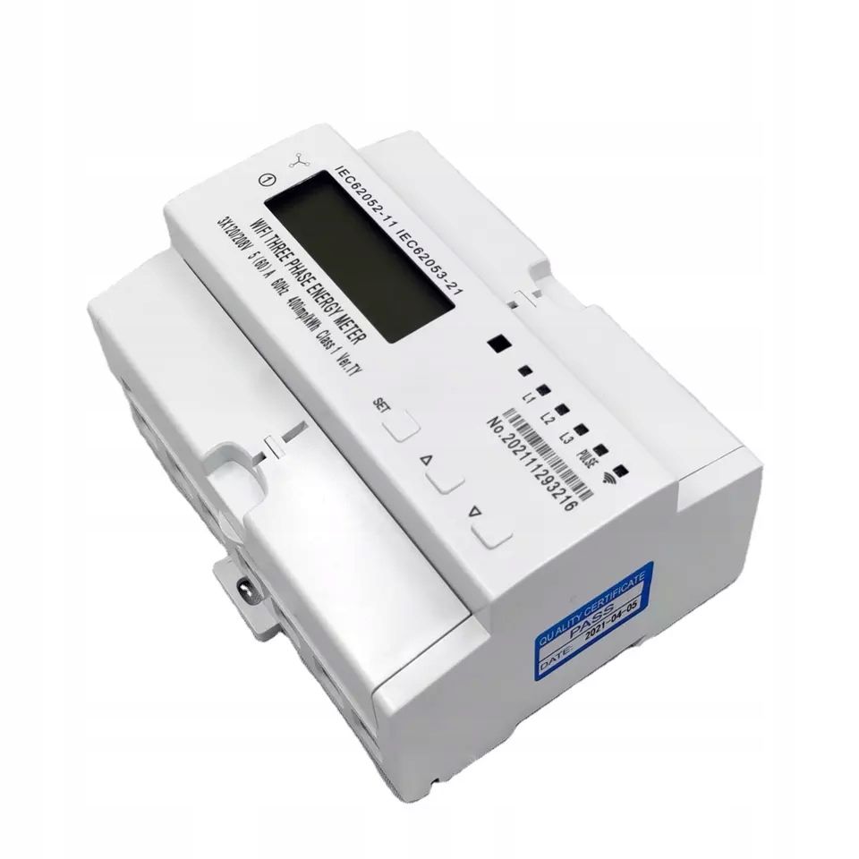  Trifazis skaitiklis / valdiklio 65a zigbee
