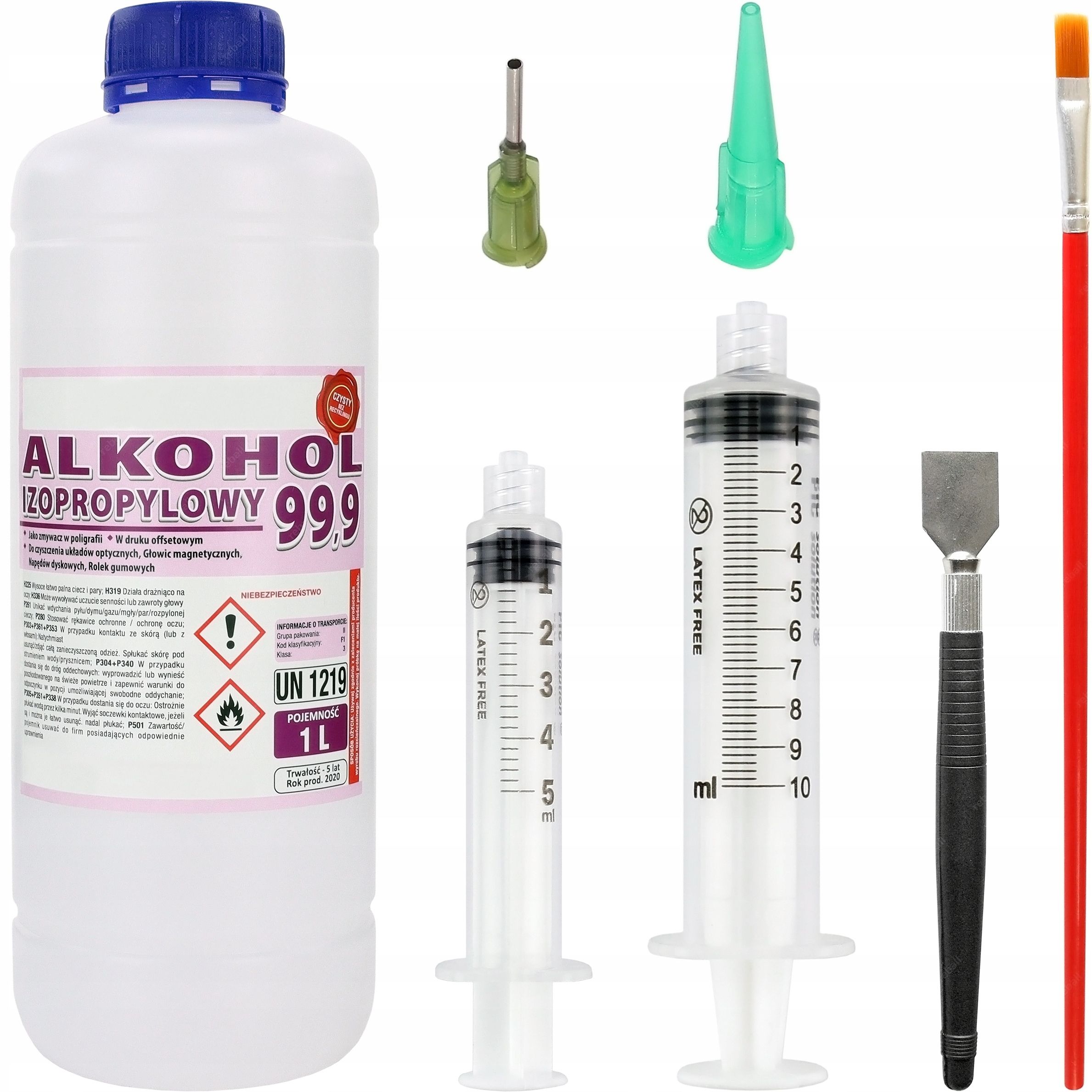  Komplekt süstal 2x 5ml 1x 10ml nõel 16g 18g 21g dosaator kiirgusvoog lux salvi