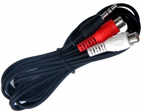  Kaabli pistik rca ( cinch ) - pistik rca 5m (1528)