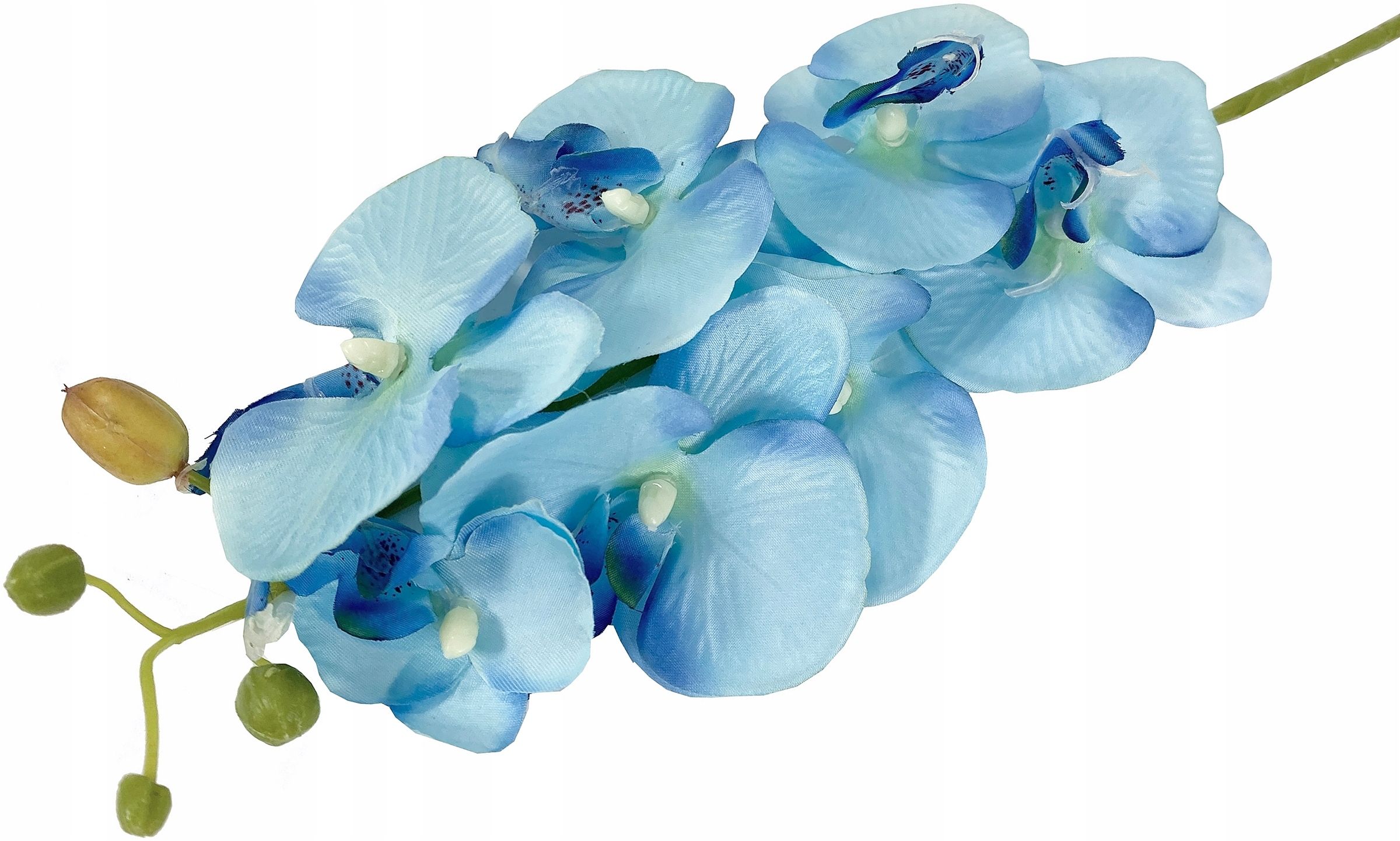  Orchid twig 20 flowers 76 cm rubber