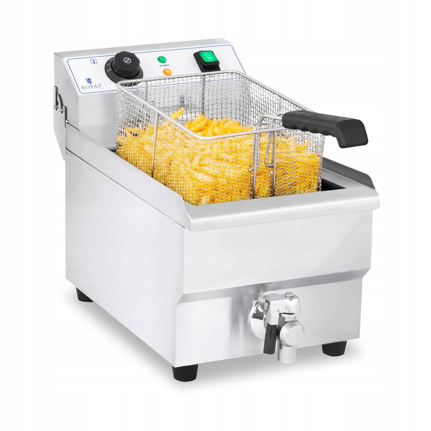  Gruzdintuvė 3200w 230v 8l. royal catering rcef 08eb