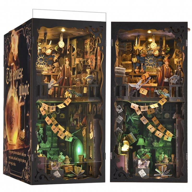 Miniatūra māja book nook vasara fejas dāvana diy