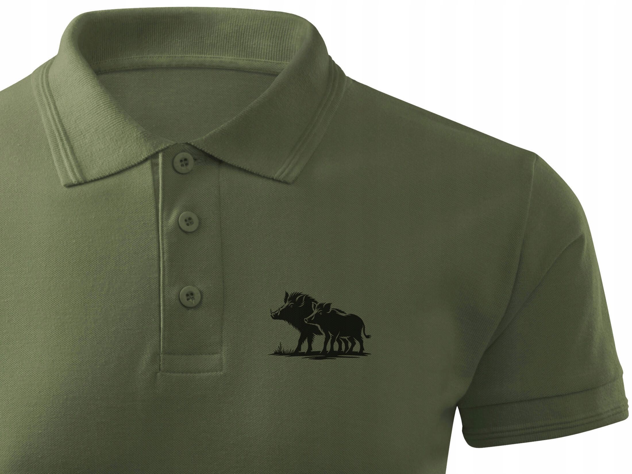  Meeste t-särgid tüüp polo khaki värvid väljatrükk jahipidamine bull w nägemine r. 3xl