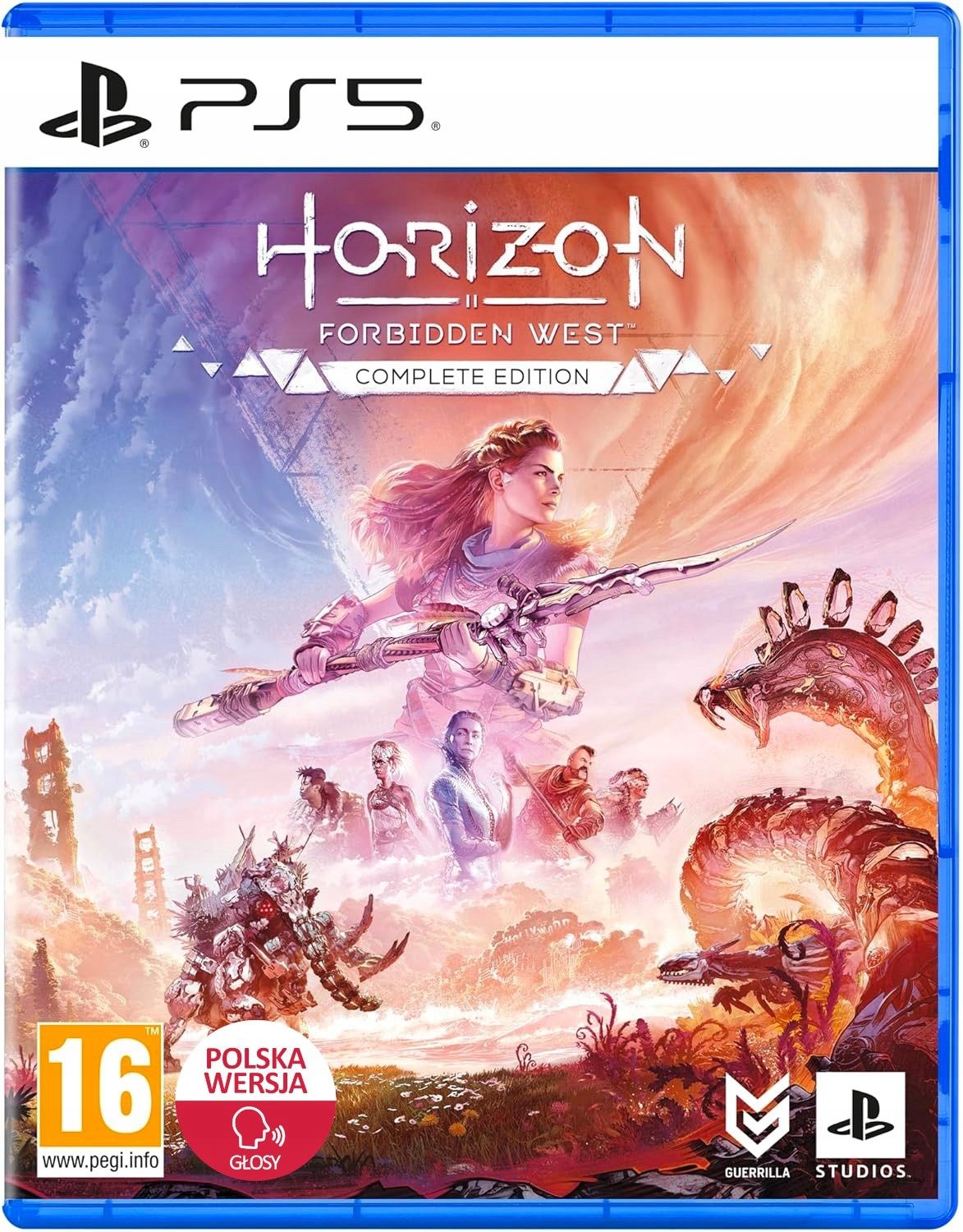  Horizon forbidden west full version ps5 pl dubbing new adventures aloy