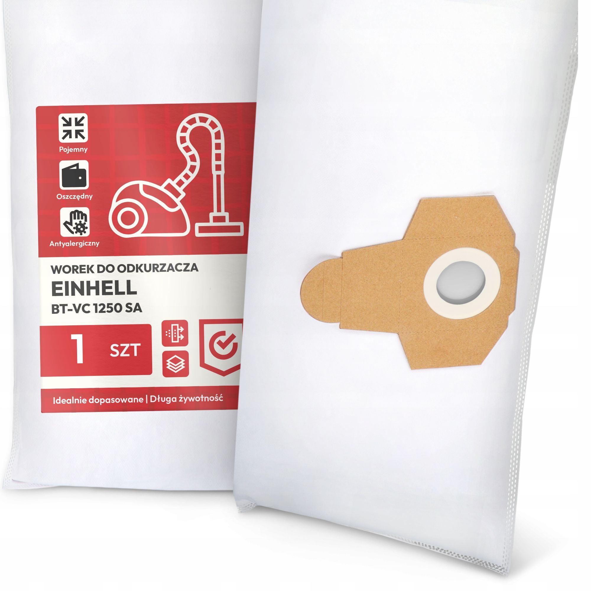  Tasche für einen staubsauger einhell bt-vc 1250 sa synthetik vliesstoff tasche g9