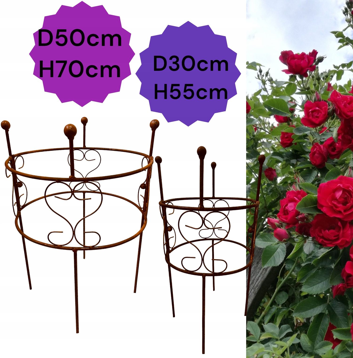  Podpora rostlin popínavé rostliny žebřík květiny hortenzie velikost podporuje 150 cm