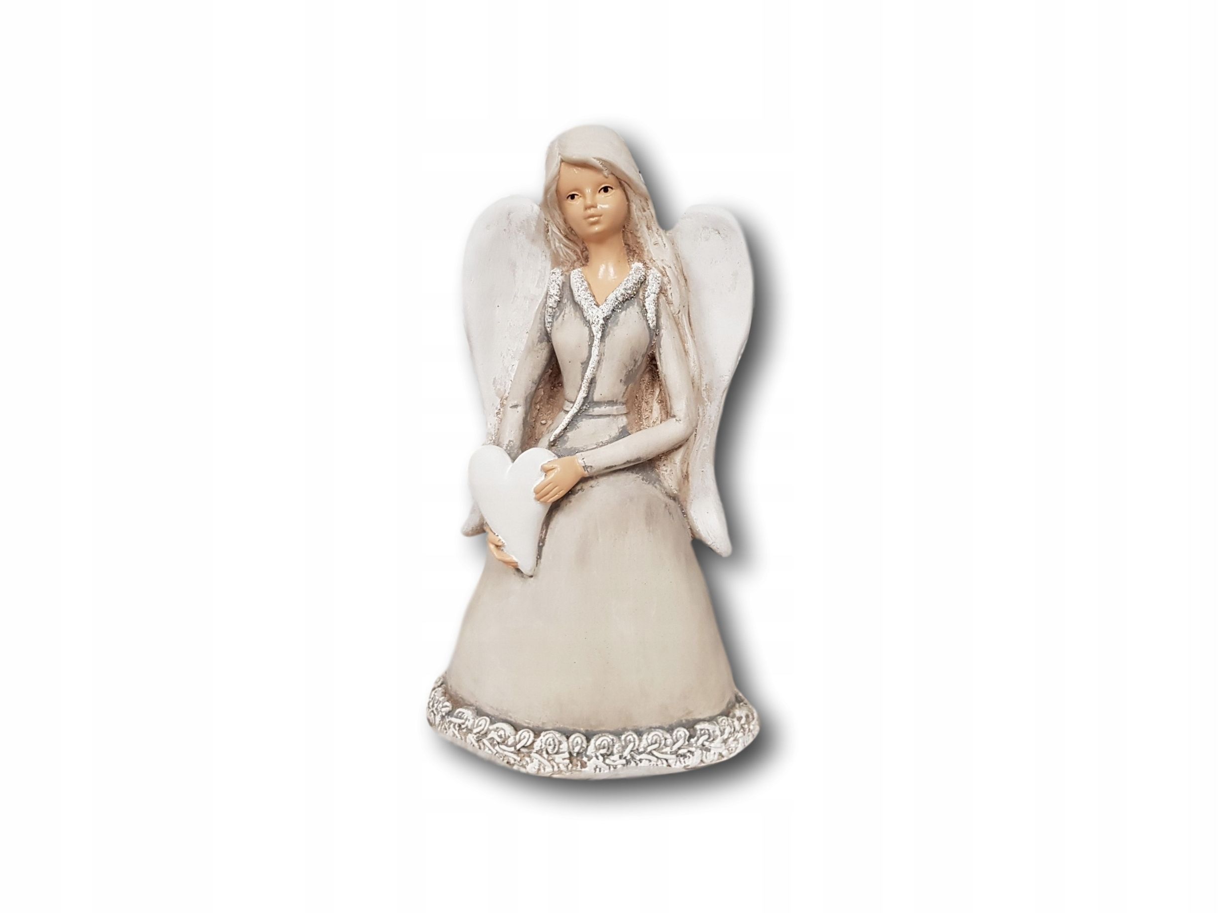  Angel angel amor plaster figurine candlestick 27cm