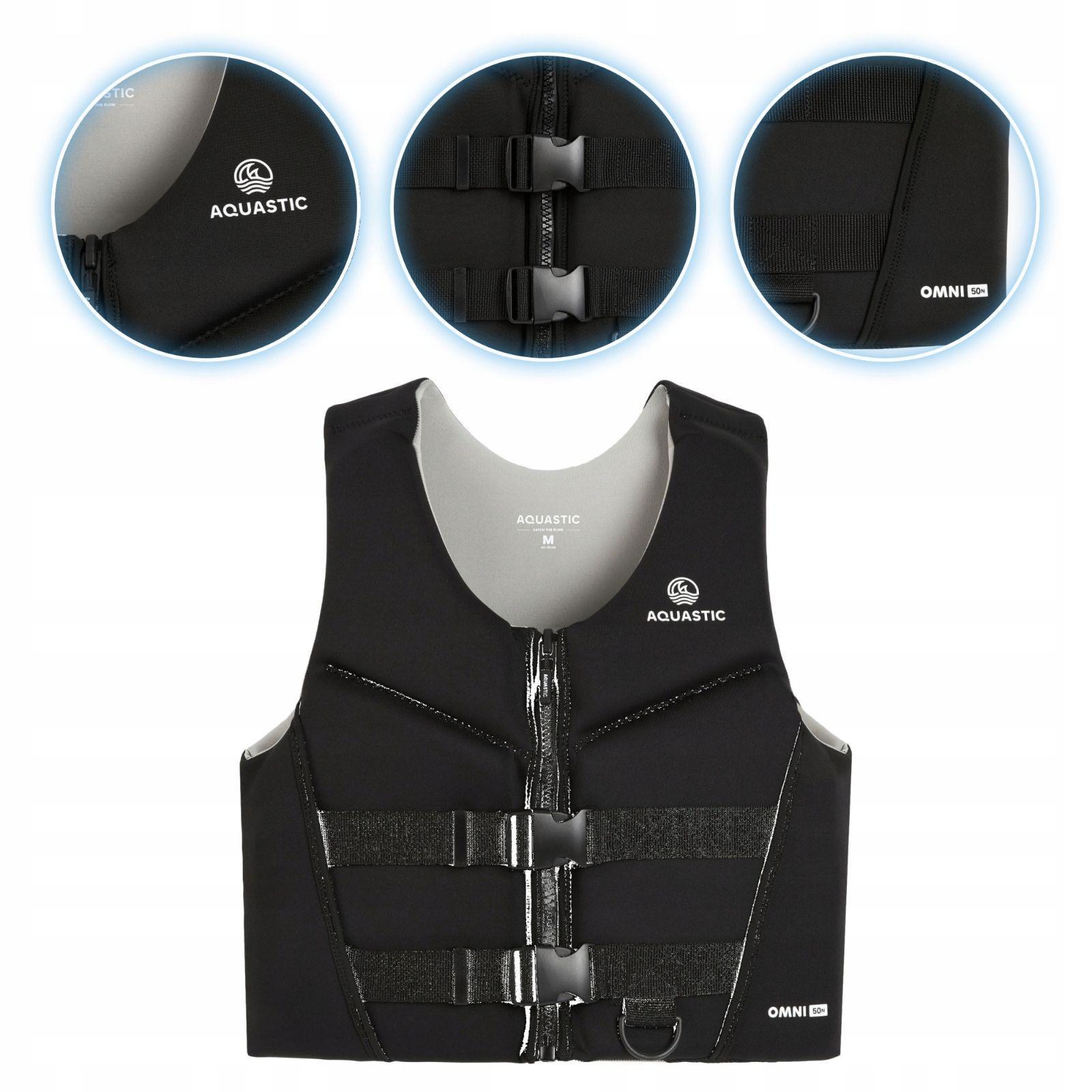  Protective vest aquastic omni 50n xl for kayaks sup