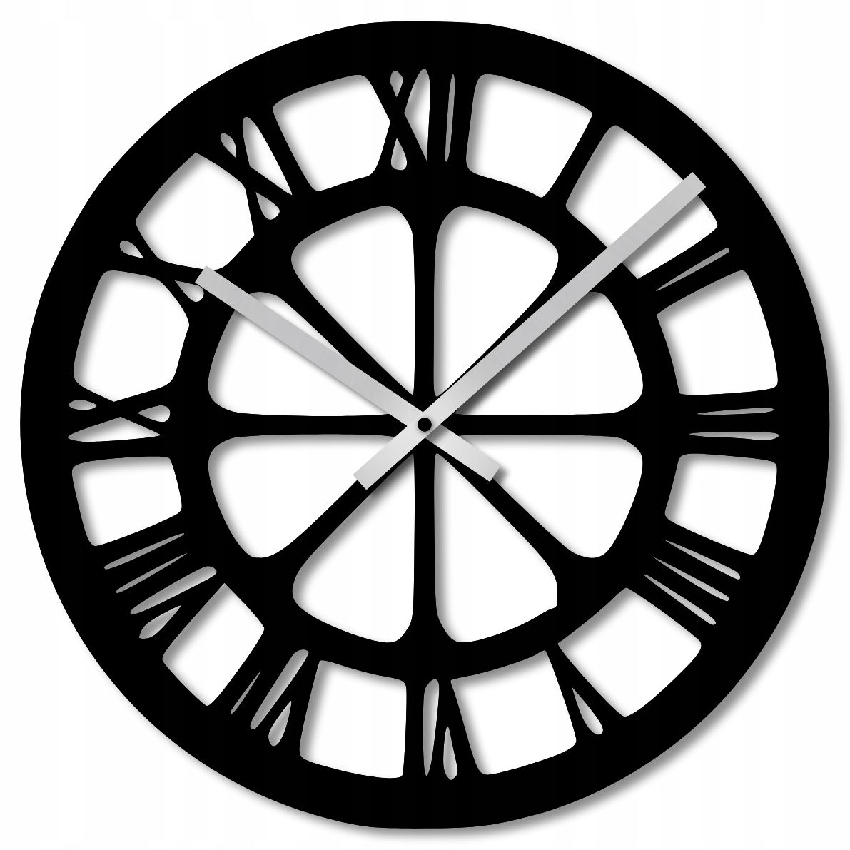  Wall clock 60 cm clock on the wall big clock openwork classic big numbers