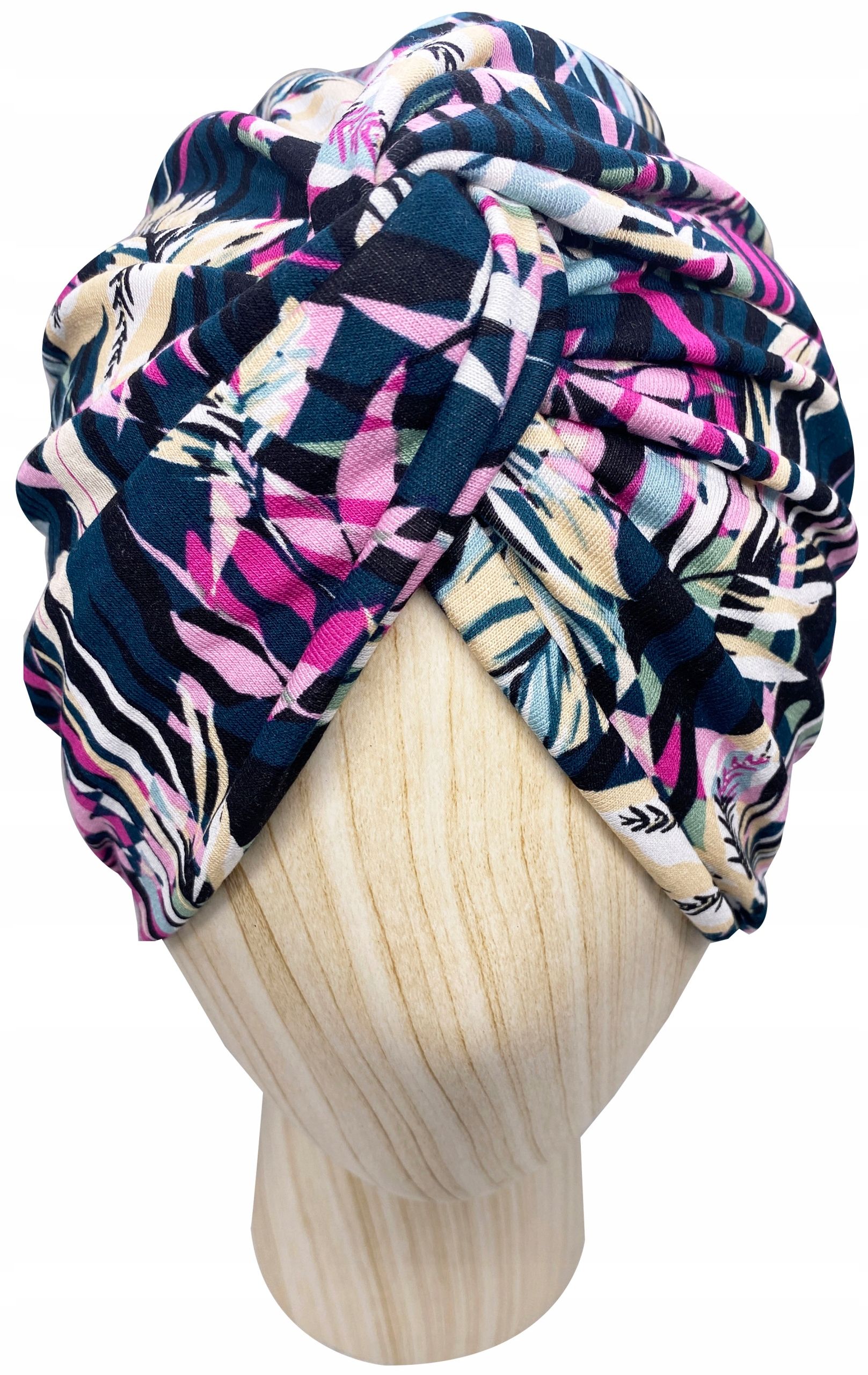  Czapka turban twist onkológia viskóza veri peri farby