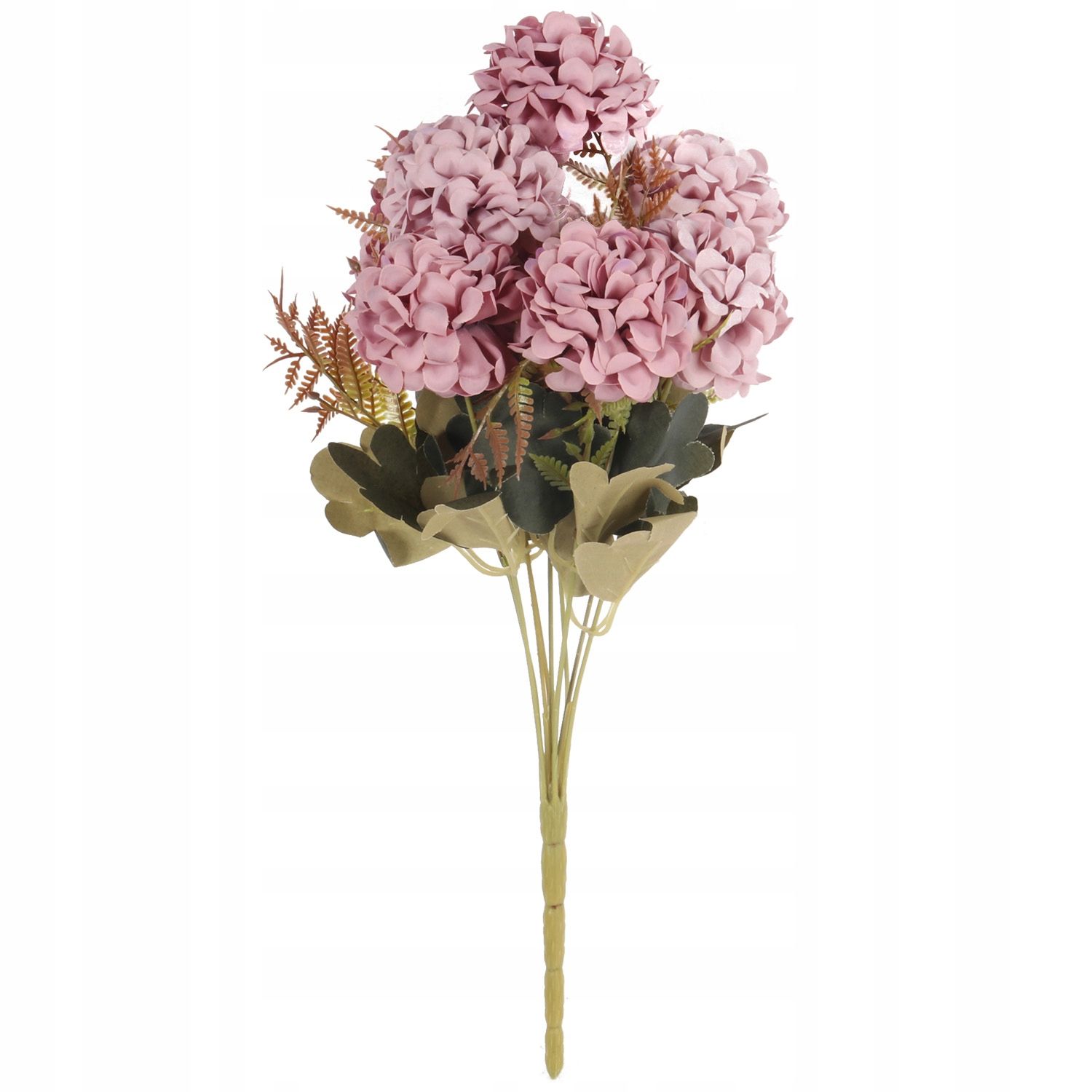  Kytice 9 veľkosť 48 cm ružový umelé kvety roze ako nažive do vázy