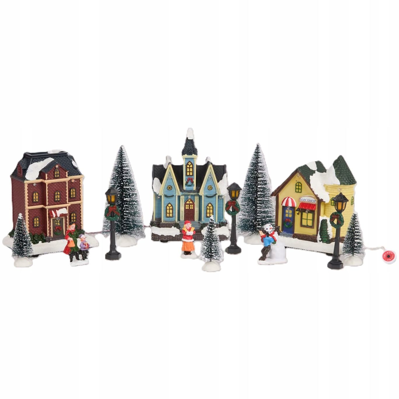 Küla jõulud magic village led 17 osad