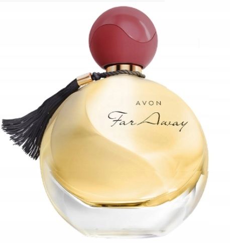  Avon far away aurora perfumed water vanilla lily rose vial unikat