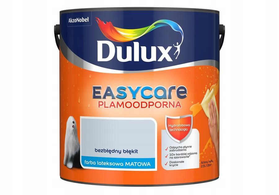  Dulux easy care krāsu niebianska enerģija 2,5l
