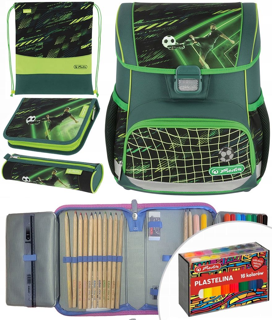  School backpack school backpack herlitz loop robot kl.1-3