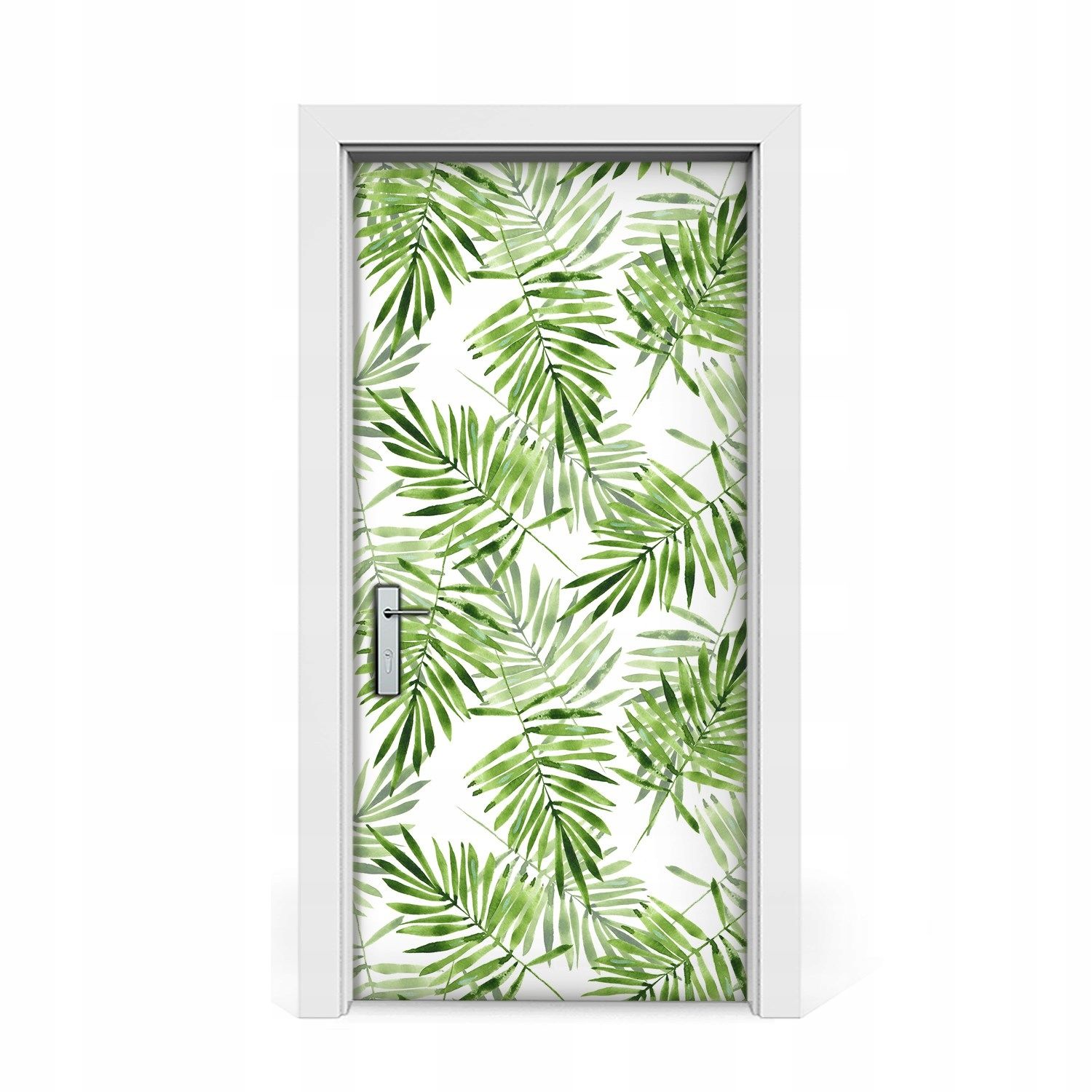  Photo wallpapers on the door banana leaves 95x205