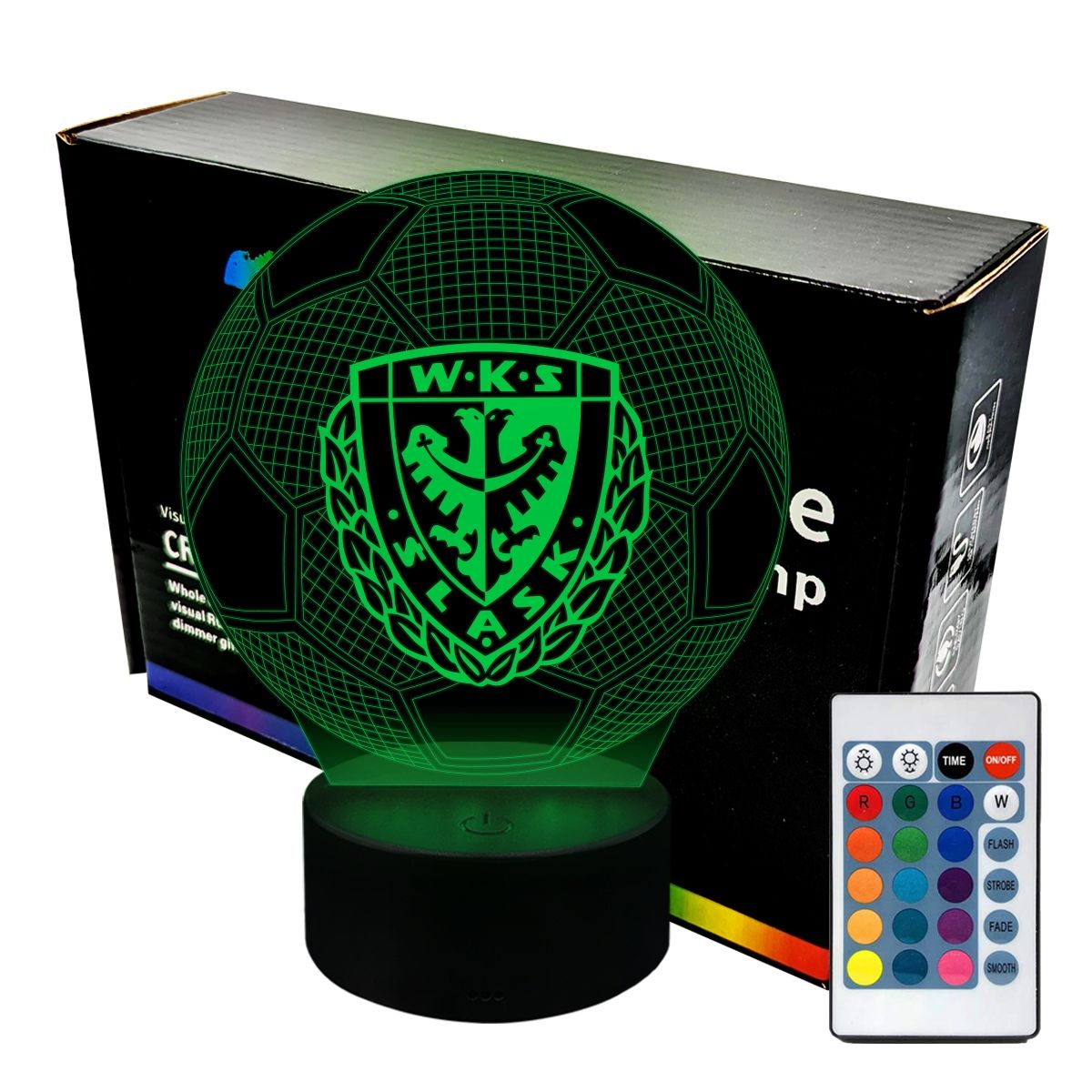  Noční světlo fotbal liverpool fc 3d lampy led