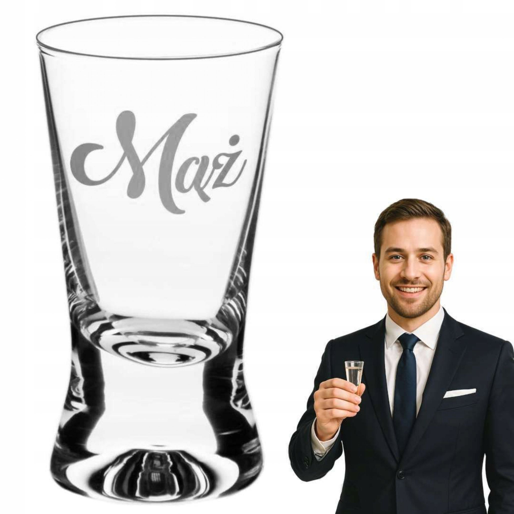  Garnitur gläser hochzeit mann gattin zeuge swiadkowa geschenk hochzeit