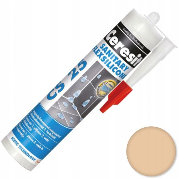  Sanitární silikon ceresit cs25 280ml clinkier