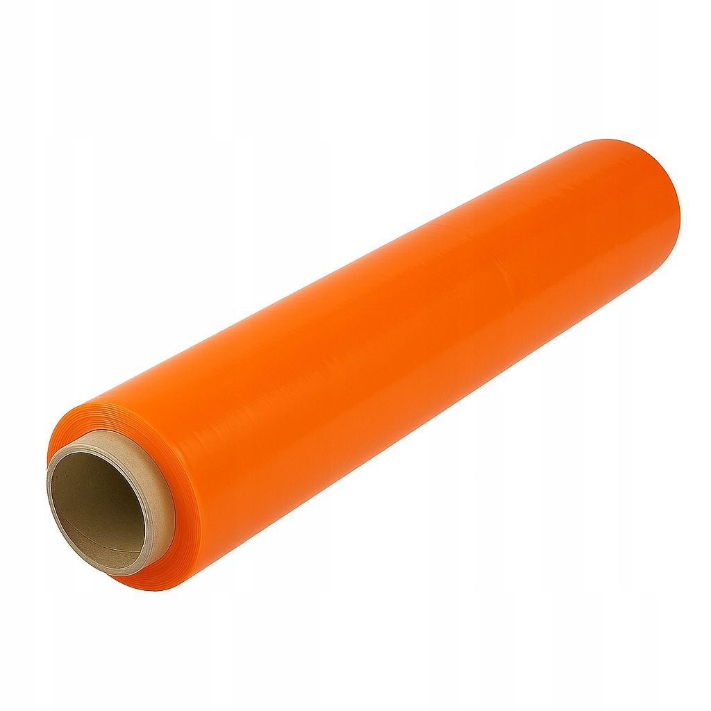  Stretch plėvelė mini rap 0,3kg raudonos spalvos