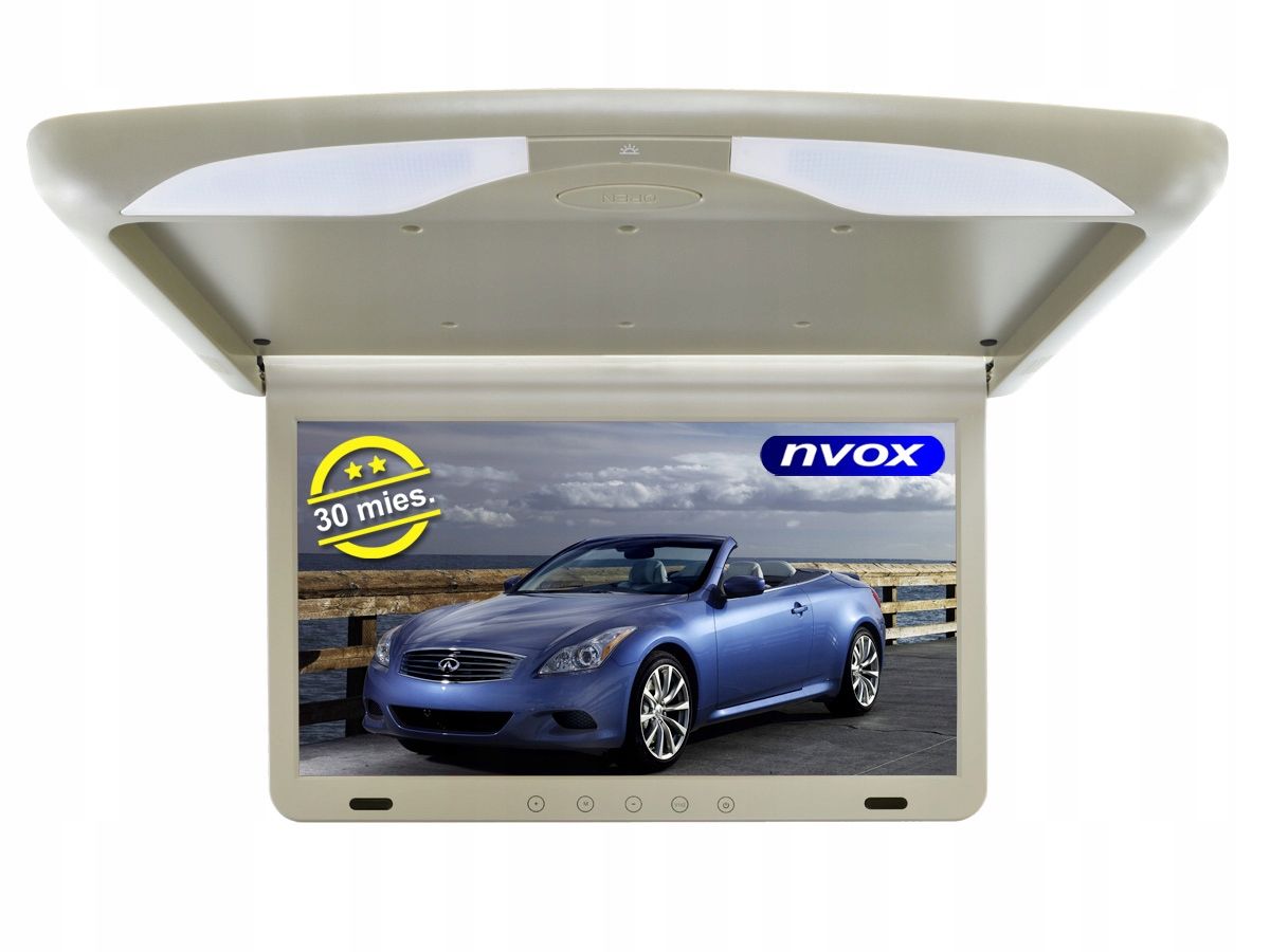  Nvox car monitor ceiling hanging lcd 20 " inches led ir vga