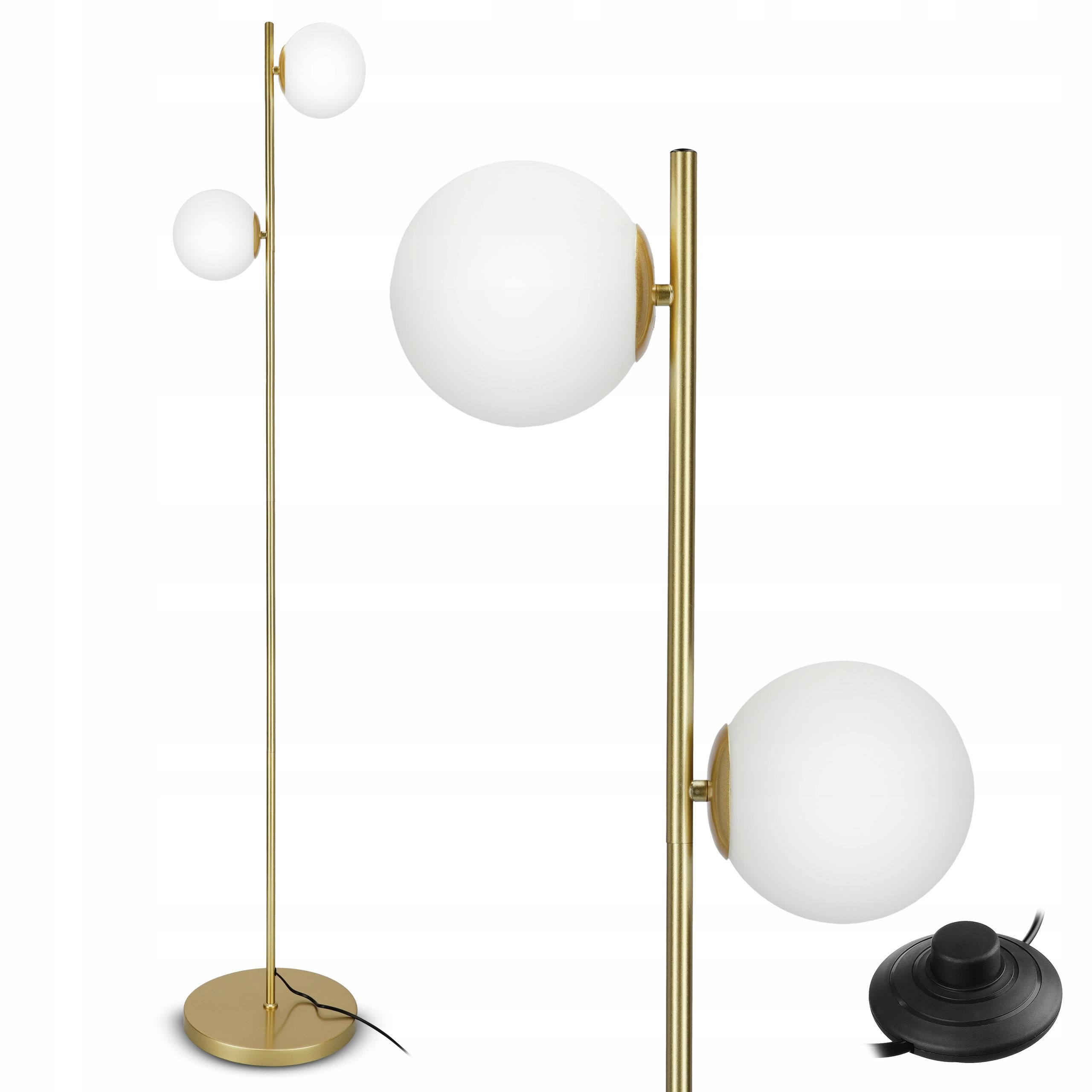  Stehleuchte led-licht zum lesen nachttisch 1x gu10 schalter 160cm