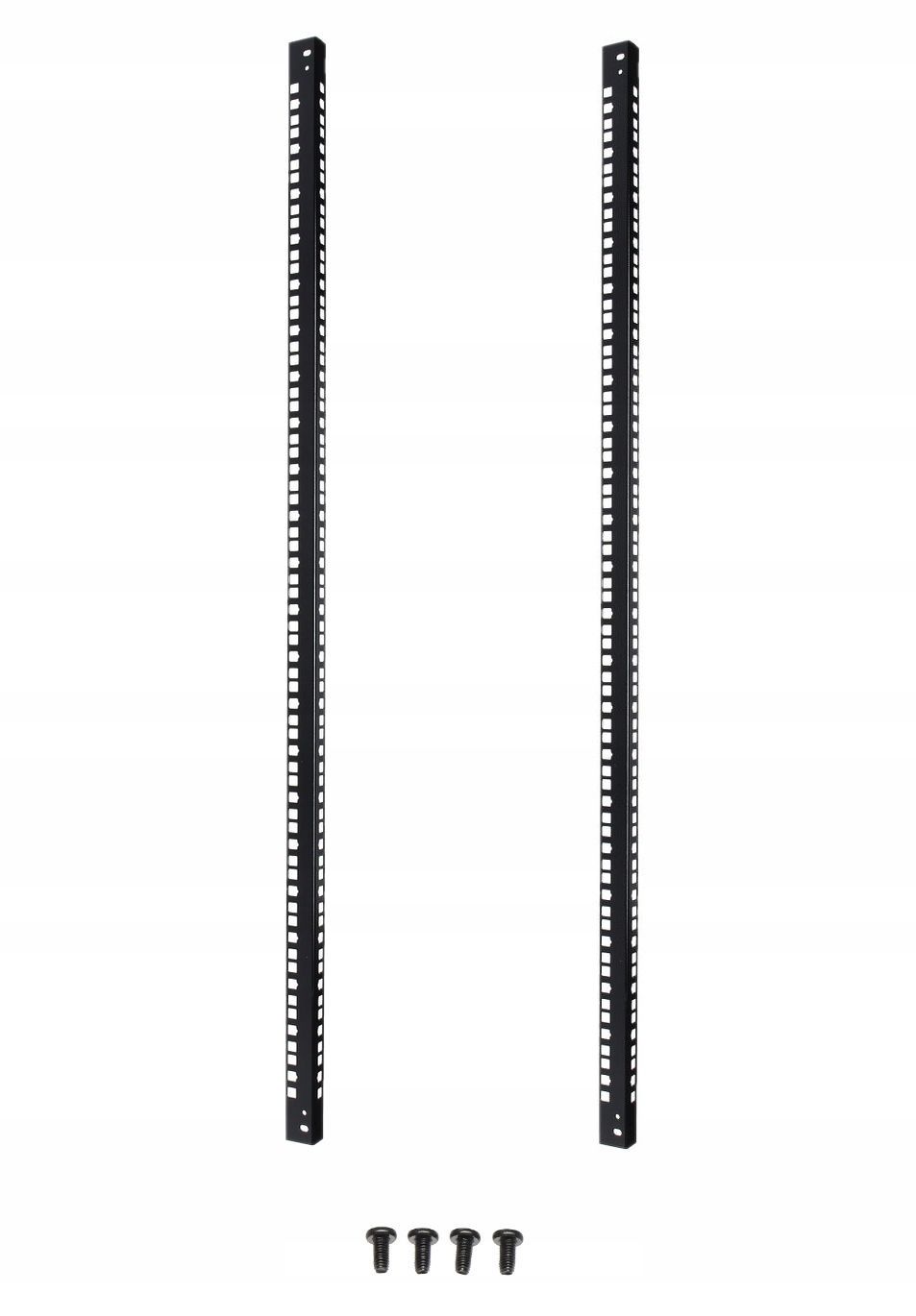  Stiprinājuma lente 425 mm garderobei rack 19" stiprinājuma siksnas 42,5cm 2 datoriem.