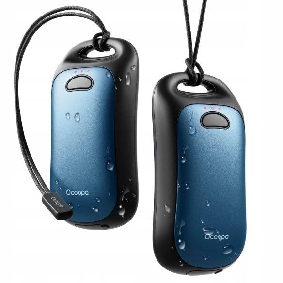  Rankų šildytuvas delnų ocoopa extreme į 2 9h nešiojamas įkroviklis 2x3000 mah 9w ip45