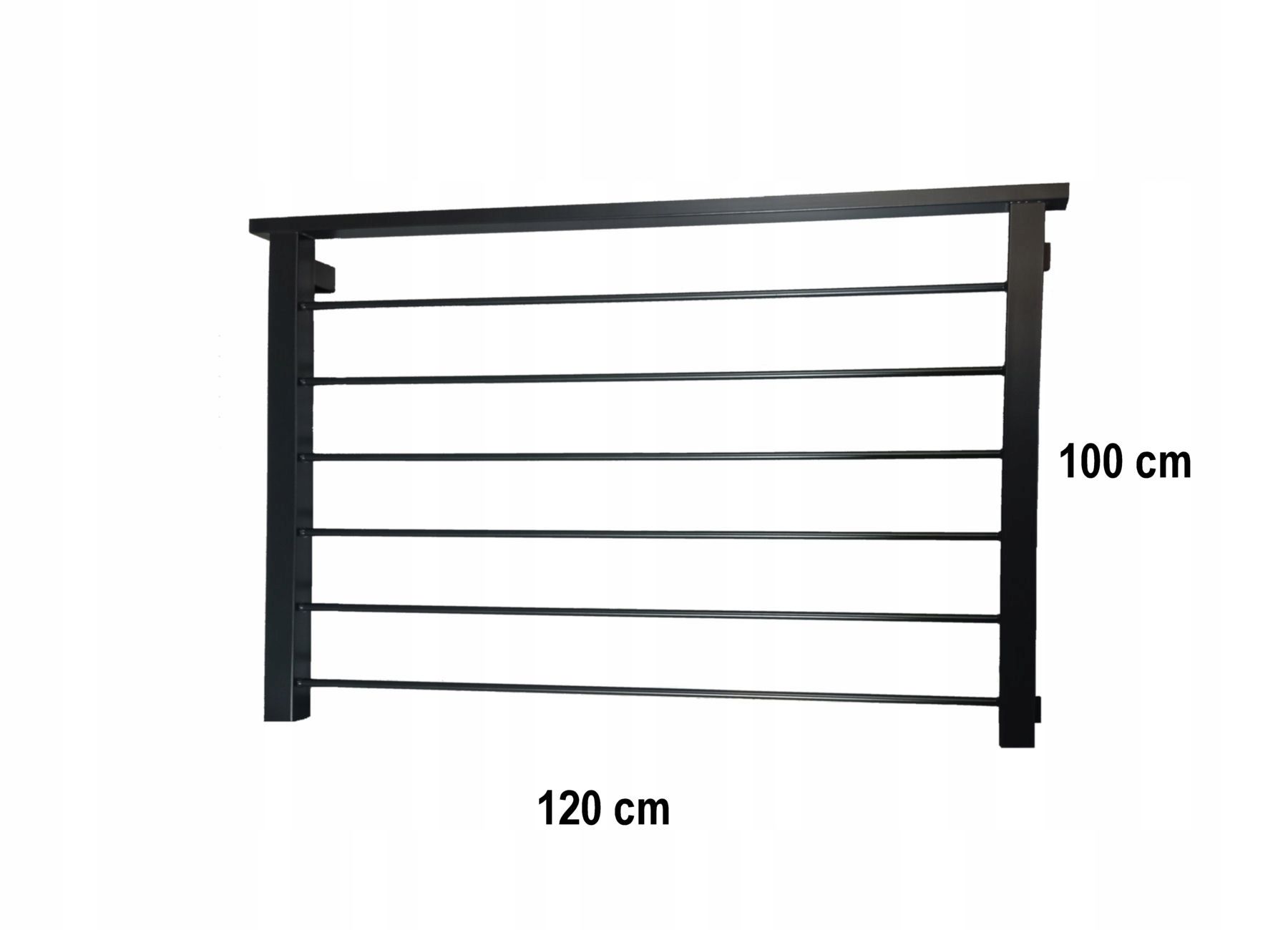  Balkón balustráda francúzsky okno 170 cm bf02 ral práškovou farbou