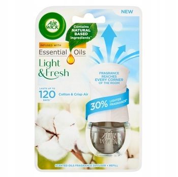  Air wick elektrický zariadenie + wklad bavlna i rzeskie počasie 19 ml