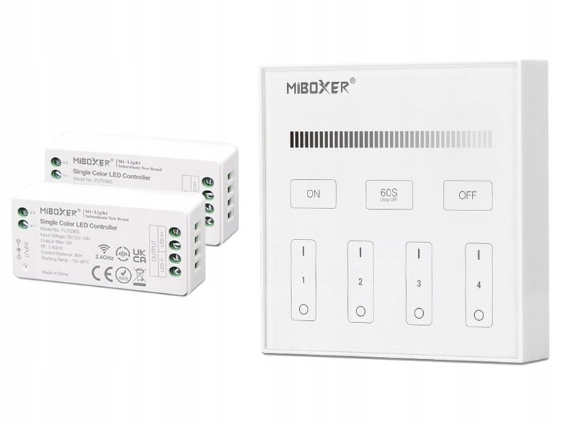  Wifi zonų valdiklis milight led fut035w | cct