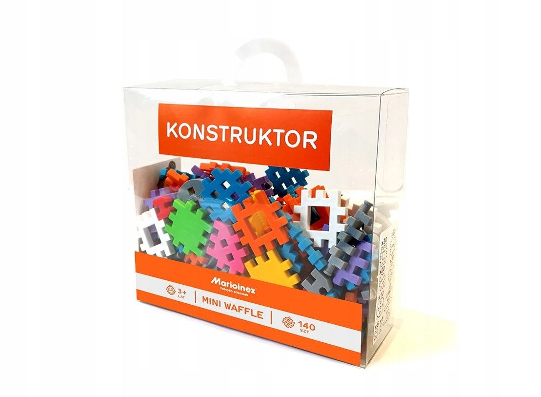  Konstrukcinės kaladėlės mini vaflinės 500el edukaciniai